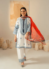 Jugnu Embroidered 3pcs(Stitched)