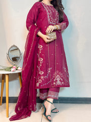 Rangoon Embroidered 3pcs