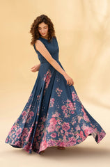 3PC DIGITAL PRINTED FROK A-26