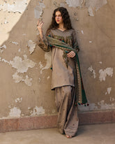 Butter Printed 3pc Dress