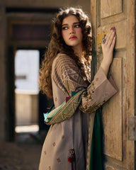 Butter Printed 3pc Dress