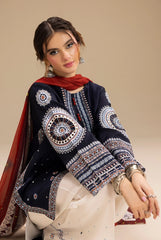 Arzu Full Embroidered 3pcs(Stitched)
