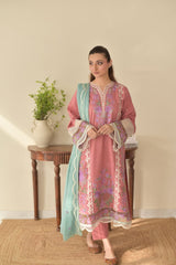 Nura Embroidered 3pcs